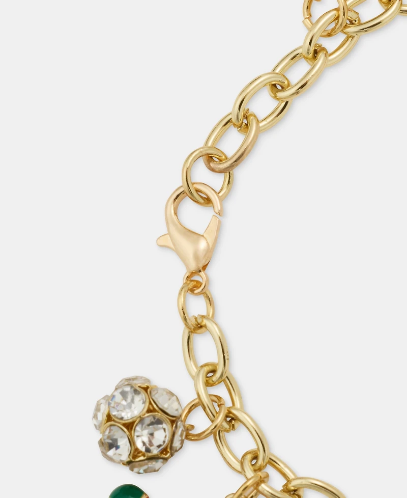Holiday Lane Travel Charm Bracelet, Macy's Exclusive