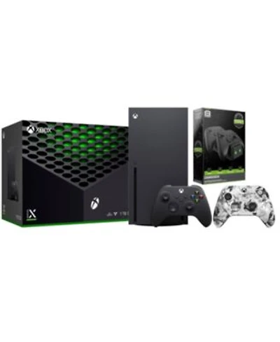 Xbox Series X 1tb Disc Console With Extra Controller Charge Dock Bundle