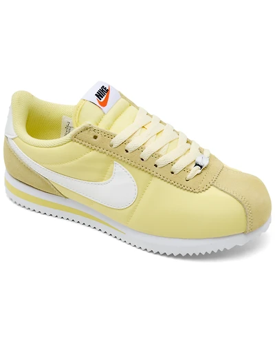 Nike Women's Classic Cortez Textile Sneakers from Finish Line