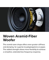 Elac DF53-wn Debut Series 3.0 Three-Way Floorstanding Speaker (Each)