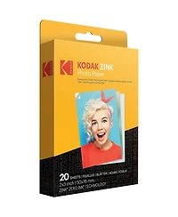 Kodak Printomatic Instant Camera Gift Bundle with Case, 20 Zink Sheets, Album and More