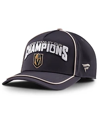 Fanatics Men's Black/Light Beige Vegas Golden Knights 2026 Nhl Stanley Cup Champions Locker Room Adjustable Hat