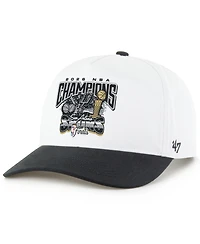 '47 Brand Men's White San Antonio Spurs 2026 Nba Champions Two Tone Hitch Adjustable Hat