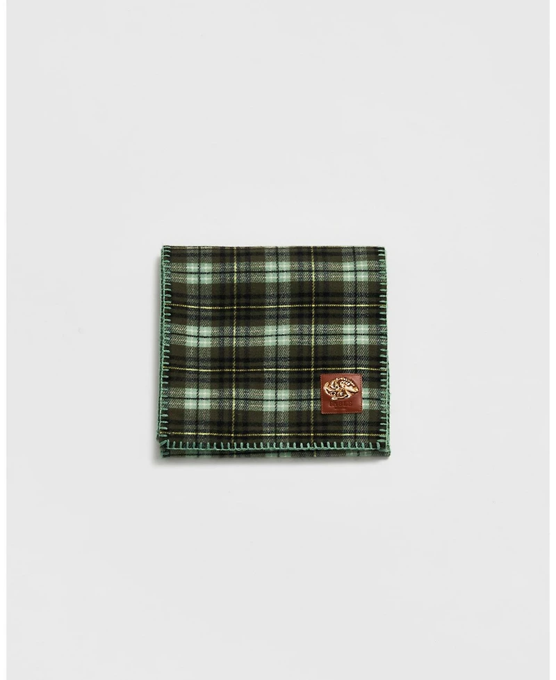 Fable England Women's Check Hooded Scarf
