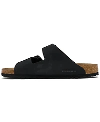 Birkenstock Men's Arizona Wire Buckle Nubuck Leather Sandals from Finish Line