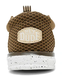 Hey Dude Men's Wally Mesh Slip-On Moccasin Sneakers from Finish Line