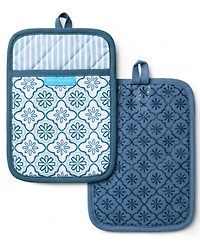 Draper James Allover Geo Floral 2-Pack Pot Holders