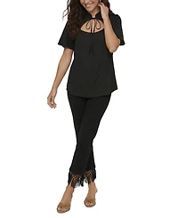 Lily and Lionel London Women's Camille Flutter Sleeve Top