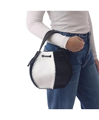 Carlos Falchi Bucket Leather Bag