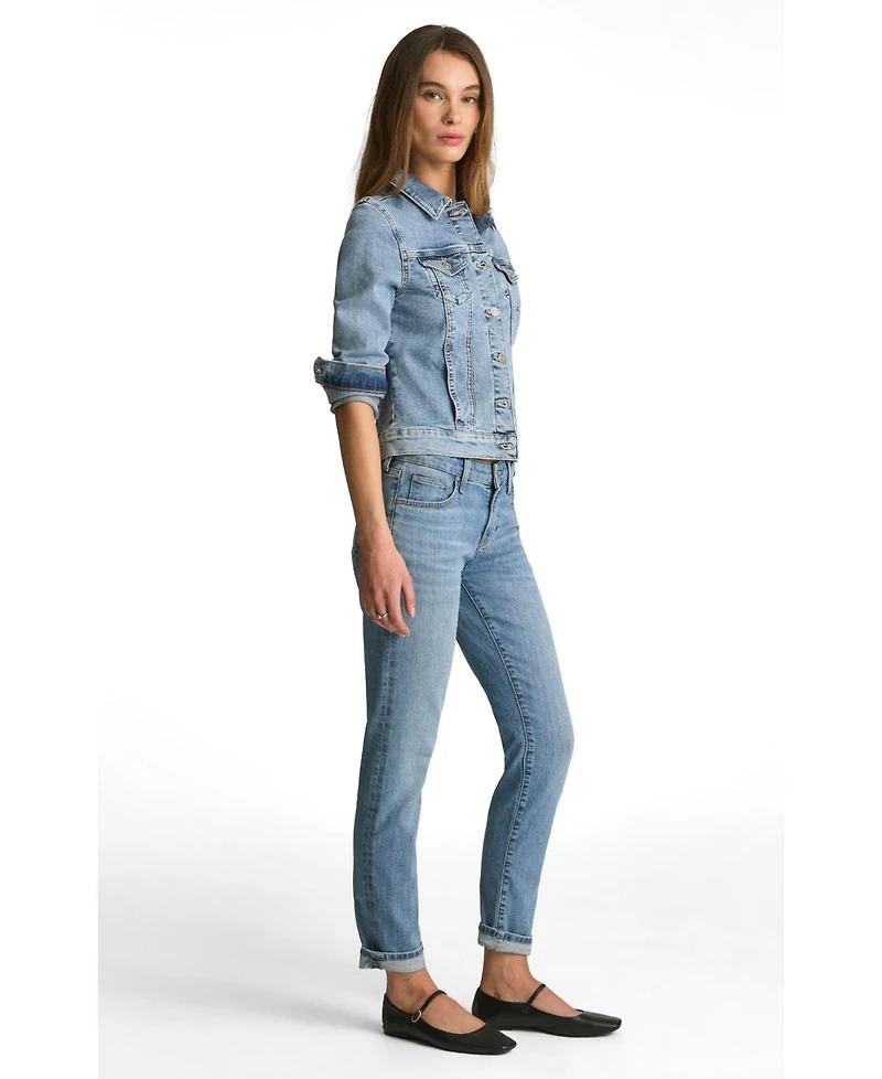 Mavi Jeans Women's Emma Mid Rise Boyfriend