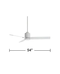 Casa Vieja 54 inch Lex Matte Led Ceiling Fan with Remote