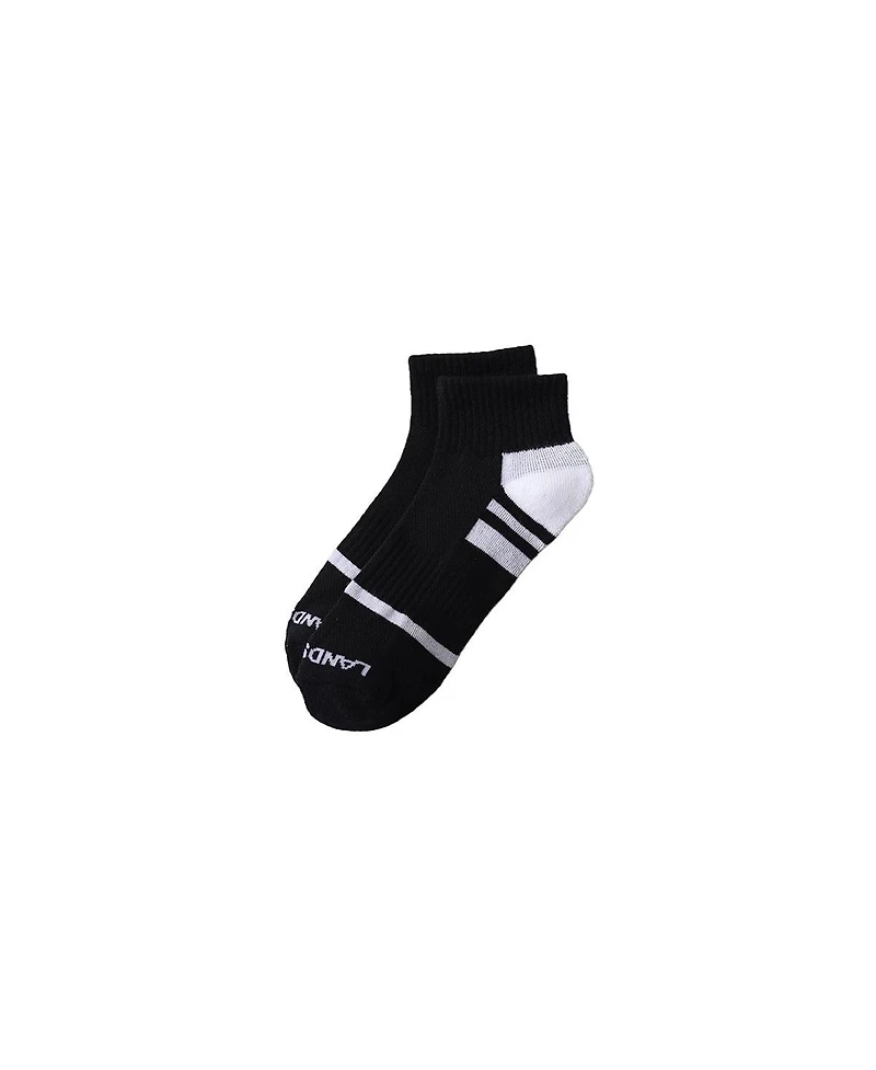 Lands' End Women's 3-Pack Half Cushion Performance Quarter Socks