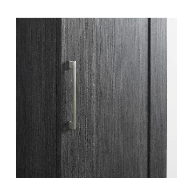 Starlight Canyon Home Raven Oak Storage Armoire With Contemporary Style And Spacious Design