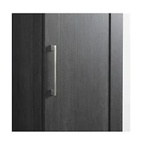 Starlight Canyon Home Raven Oak Storage Armoire With Contemporary Style And Spacious Design
