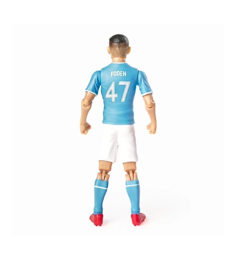 Banbo Toys Sockers Manchester City Foden 8" Collectible Soccer Action Figure