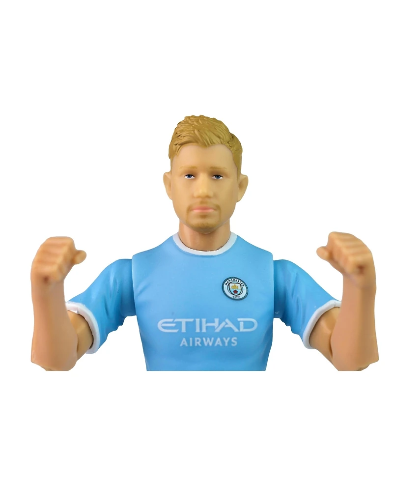 Banbo Toys Sockers De Bruyne 8" Collectible Soccer Action Figure