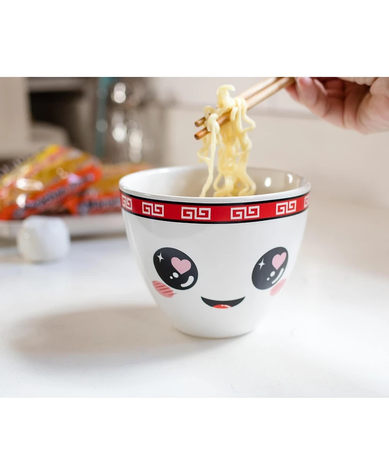 Bowl Bop Hopeless Ramentic Japanese Dinner Set | 16-Ounce Ramen Bowl, Chopsticks
