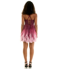 pear culture Juniors' V-Neck Dress