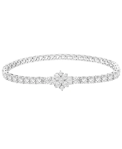 Macy's Lab-Grown Diamond Bracelet (9 ct. t.w.) in 14k White Gold