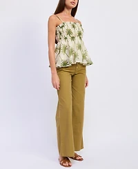 En Saison Women's Elin Mid-Rise Pants