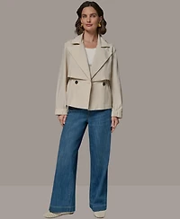 Donna Karan Weekend Women's Double-Breasted Flanged Jacket