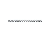 Genevive Elegant Radiant Round Cz Tennis Necklace