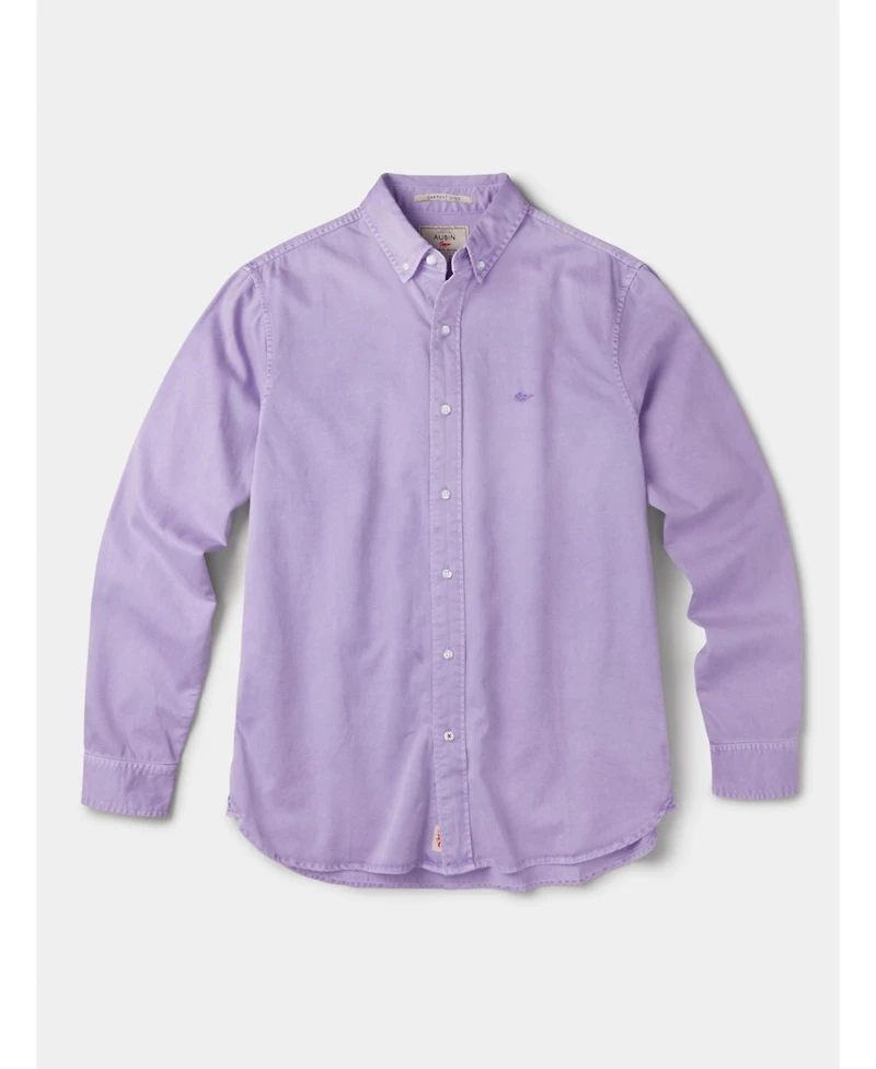 Aubin Men's Hessle Long Sleeve Relaxed Fit Shirt