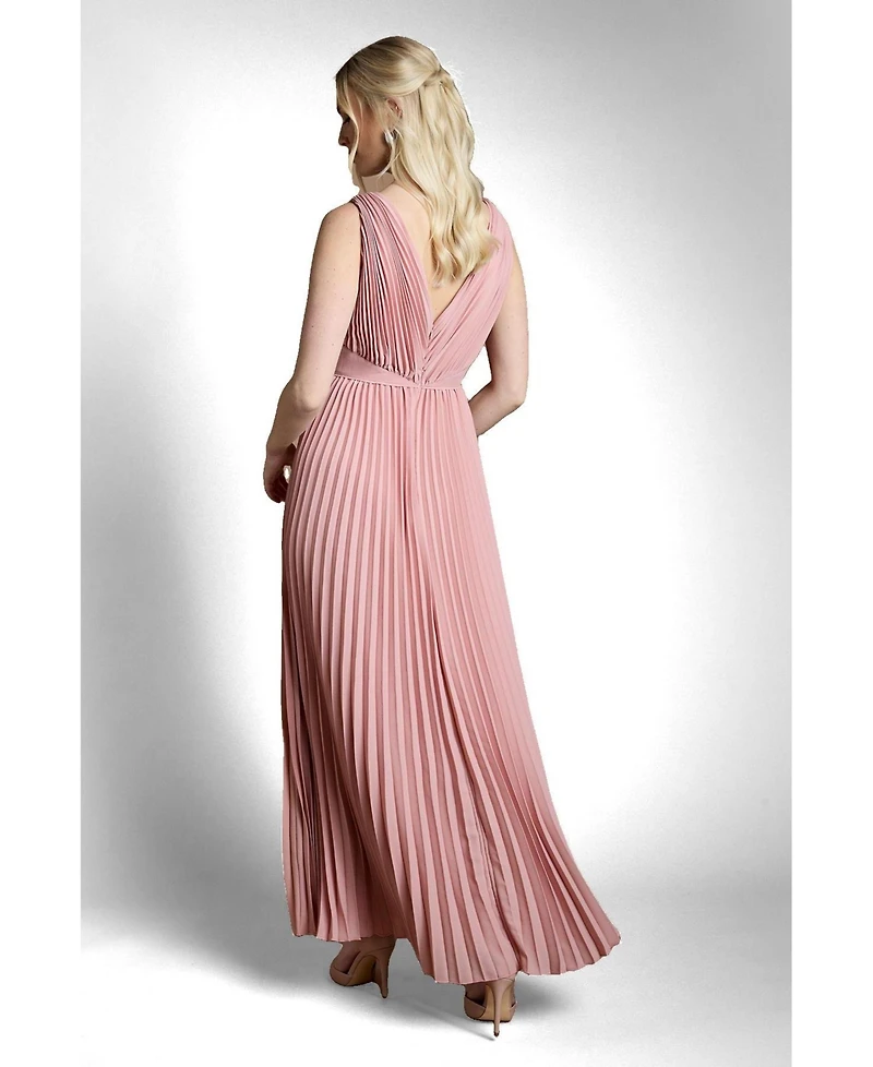Coast Women's Plunge Neck Maxi Dress