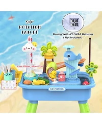 Gnuadz Kids Water Table Electric Pump Sand Play Sink Sensory Summer