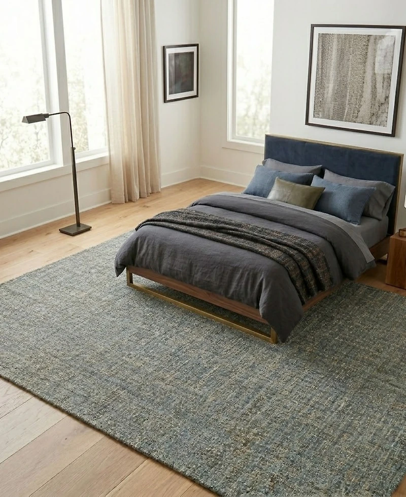 Amer Rugs Laurel Lau-22 Bluestone 7'6" x 9'6" Area Rug