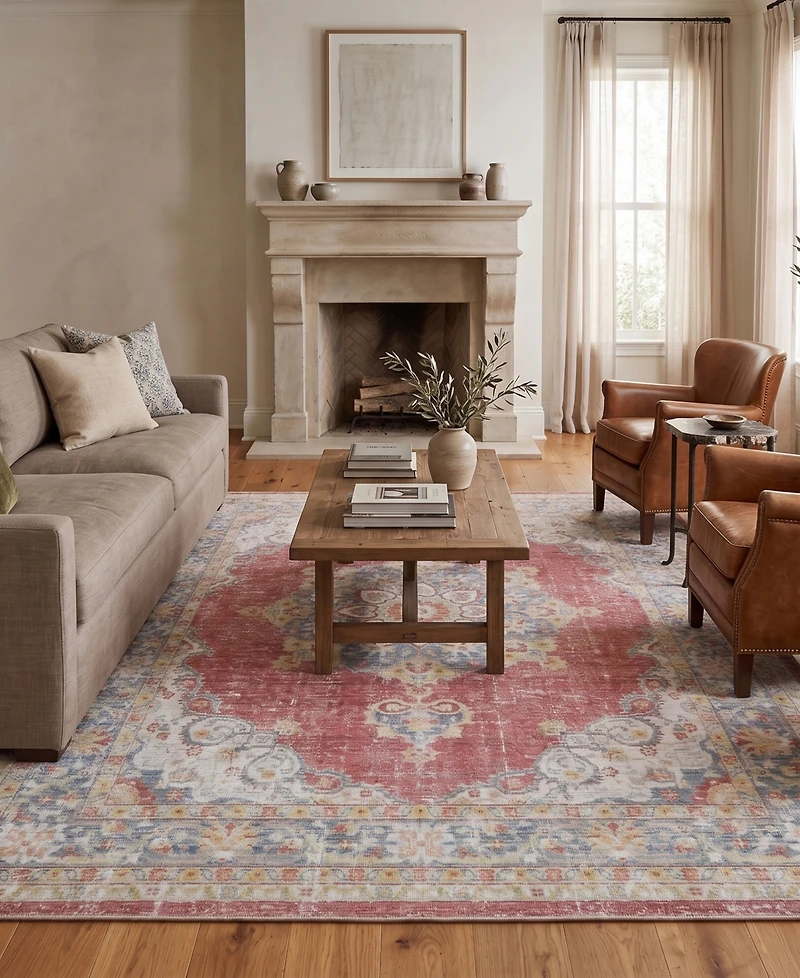 Amer Rugs Century Cen-20 Burgundy 5'3" x 7'3" Area Rug