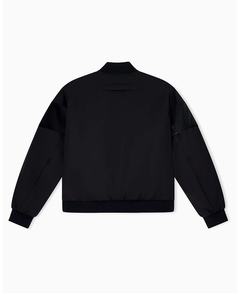 A|X Armani Exchange Men's Lightweight Colorblock Bomber Jacket