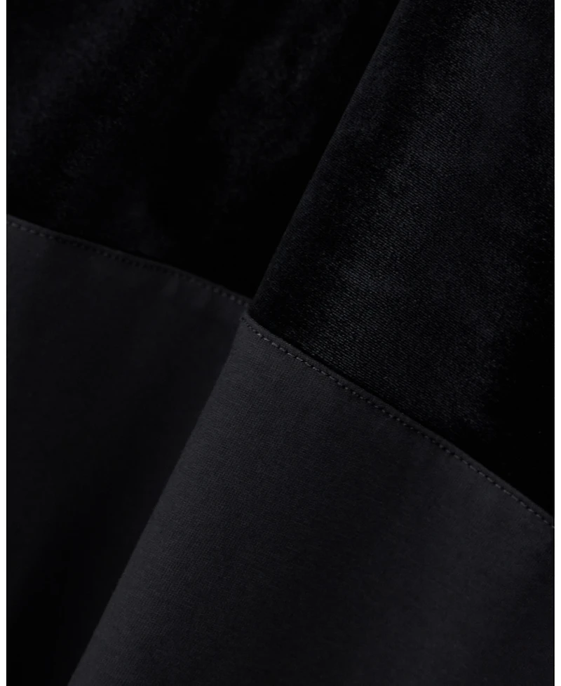 A|X Armani Exchange Men's Regular Fit Short Sleeve Mercerized Cotton Colorblock Zip Polo Shirt