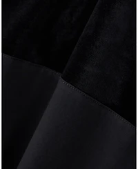 A|X Armani Exchange Men's Regular Fit Short Sleeve Mercerized Cotton Colorblock Zip Polo Shirt