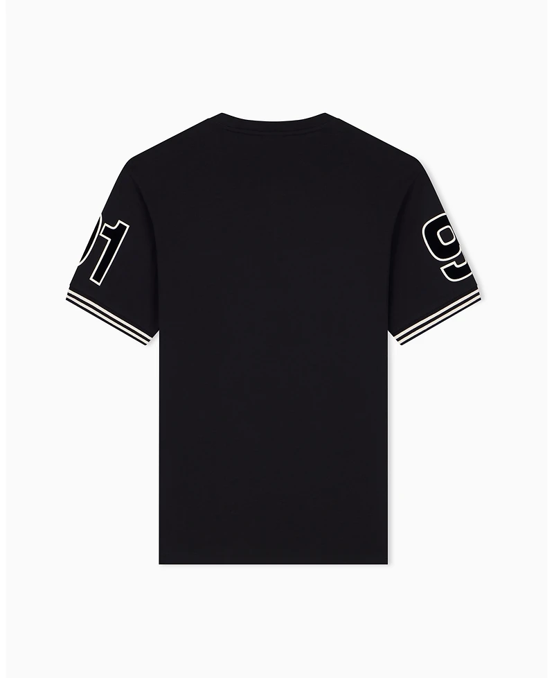 A|X Armani Exchange Men's Multi Badge T-Shirt