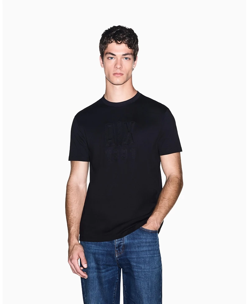 A|X Armani Exchange Men's Tonal A X 1991 T-Shirt