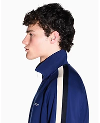 A|X Armani Exchange Men's Full Zip Taping Modal Jacket