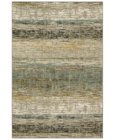 Closeout! Scott Living Artisan Diffuse Bronze 5'3" x 7'10" Area Rug
