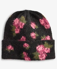 I.n.c. International Concepts Women's Floral Beanie, Macy's Exclusive