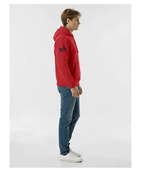 Champion Men's Red Minnesota Twins Reverse Weave Chenille Hoodie