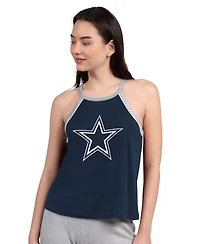G-iii 4Her by Carl Banks Women's Navy Dallas Cowboys Redemption Win Slub Tank Top