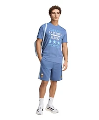 Adidas Men's Blue Argentina National Team Fifa x World Cup 2022 Winners Amply T-Shirt