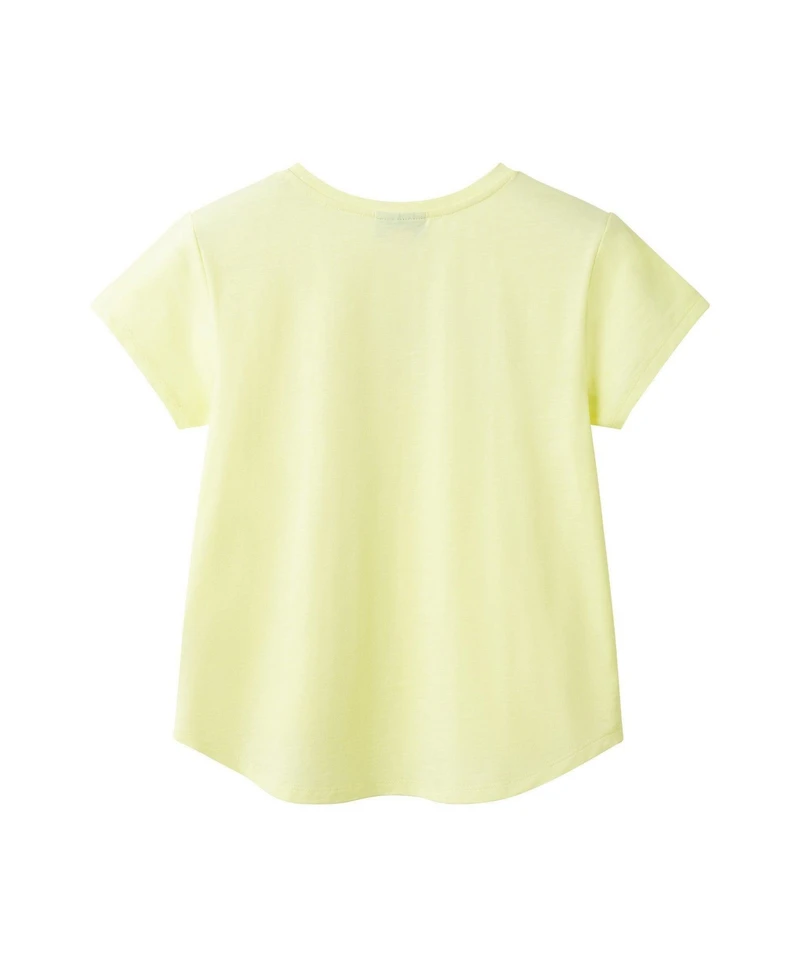 Andy & Evan Big Girls Love Emroidered Tee
