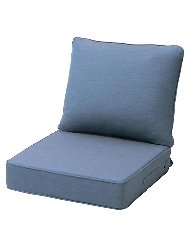Pellebant Patio Premium Sunbrella Outdoor Seat Cushions Set (Seat and Back)