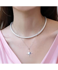 The Lovery Starburst Necklace Sterling Silver