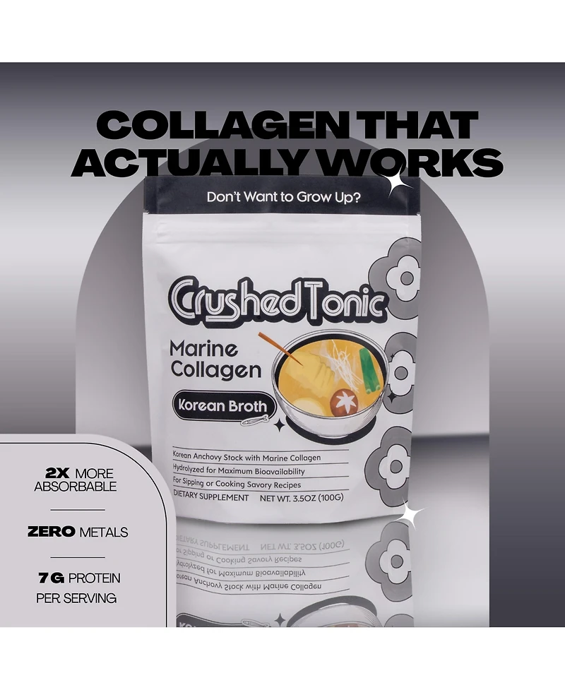 Crushed Tonic Umami Korean Broth Marine Collagen
