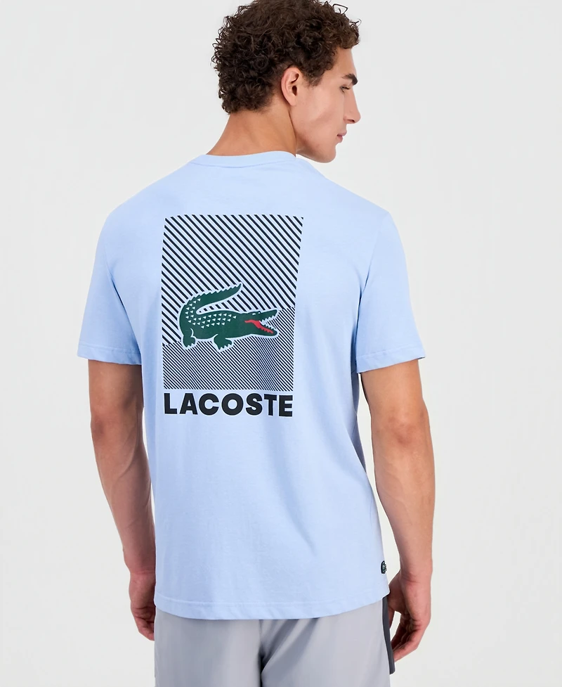 Lacoste Men's Water Base Print Crewneck T-Shirt