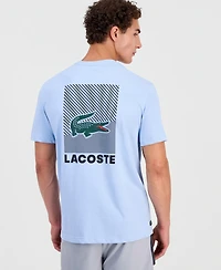Lacoste Men's Water Base Print Crewneck T-Shirt