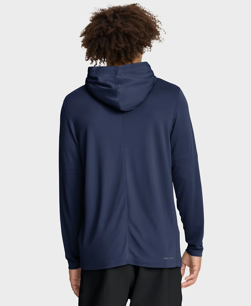 Nike Men's Navy Boston Red Sox Authentic Collection Dri-fit Long Sleeve Hoodie