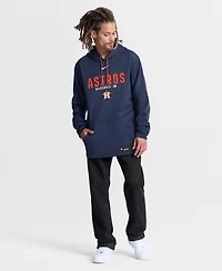 Nike Men's Navy Houston Astros Authentic Collection Therma-fit Hoodie